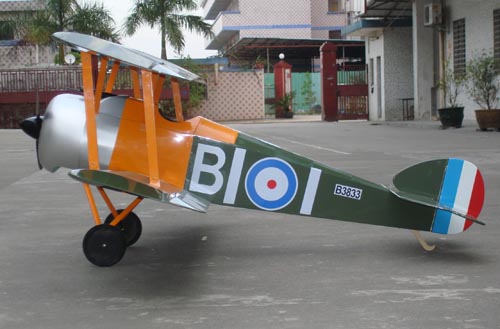 sopwith camel rc plane
