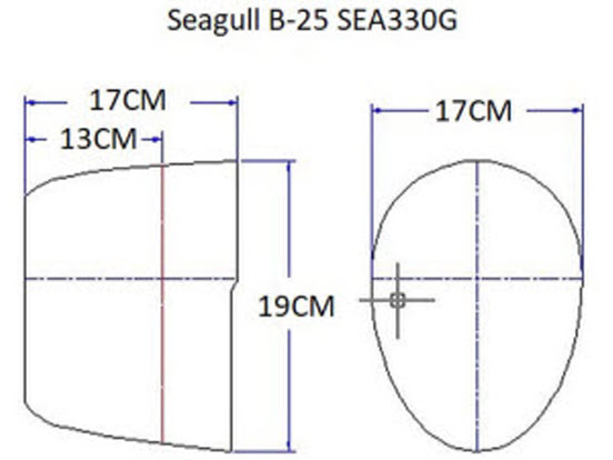 B-25 cowl dimensions B-25 cowl dimensions