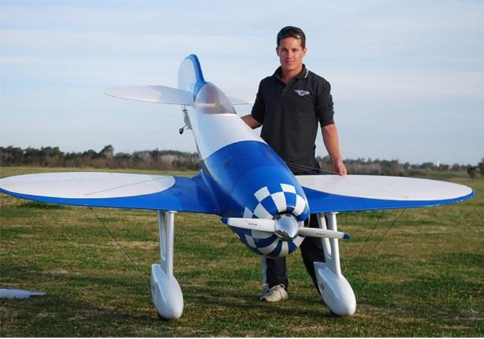 gee bee r3 rc plane