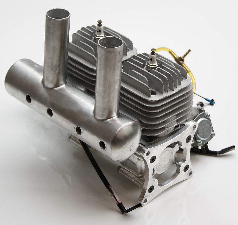 DLA Engine DLA116 i2 inline 116cc rc model gas engine (12.8hp, 3600gr)