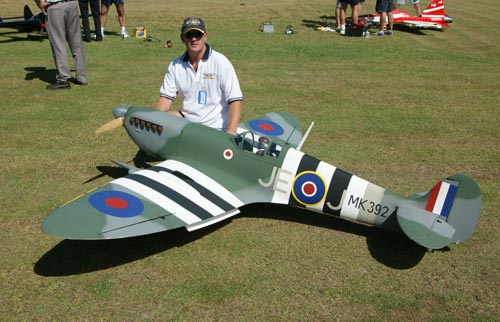 model spitfire rc